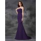 Mermaid Gorgeous Sweetheart Beading Sleeveless Long Satin Chiffon Bridesmaid Dresses