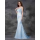 Mermaid Gorgeous Sweetheart Beading Sleeveless Long Satin Chiffon Bridesmaid Dresses