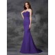 Mermaid Gorgeous Sweetheart Beading Sleeveless Long Satin Chiffon Bridesmaid Dresses