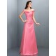 Charming Off-the-Shoulder Sleeveless Long Satin Bridesmaid Dresses