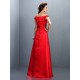 Charming Off-the-Shoulder Sleeveless Long Satin Bridesmaid Dresses