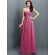 Gorgeous Sweetheart Pleats Sleeveless Long Satin Bridesmaid Dresses