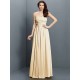 Gorgeous Sweetheart Pleats Sleeveless Long Satin Bridesmaid Dresses