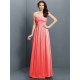 Gorgeous Sweetheart Pleats Sleeveless Long Satin Bridesmaid Dresses
