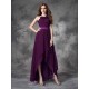 Charming Halter Ruffles Sleeveless High Low Chiffon Bridesmaid Dresses