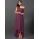 Charming Strapless Sleeveless High Low Chiffon Bridesmaid Dresses