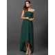 Charming Strapless Sleeveless High Low Chiffon Bridesmaid Dresses