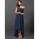 Charming Strapless Sleeveless High Low Chiffon Bridesmaid Dresses