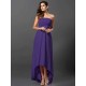 Charming Strapless Sleeveless High Low Chiffon Bridesmaid Dresses