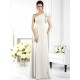Charming One Shoulder Ruffles Sleeveless Long Chiffon Bridesmaid Dresses