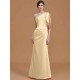 Mermaid Gorgeous One Shoulder Sleeveless Ruched Satin Bridesmaid Dresses