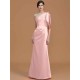 Mermaid Gorgeous One Shoulder Sleeveless Ruched Satin Bridesmaid Dresses