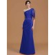Mermaid Gorgeous One Shoulder Sleeveless Ruched Satin Bridesmaid Dresses