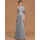 Mermaid Gorgeous One Shoulder Sleeveless Ruched Satin Bridesmaid Dresses