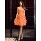 Gorgeous Sweetheart Ruched Sleeveless Short Chiffon Bridesmaid Dresses