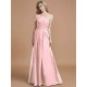 Charming One Shoulder Chiffon Sleeveless Bridesmaid Dresses