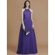 Charming Halter Sleeveless Ruffles Tulle Bridesmaid Dresses