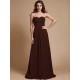 Gorgeous Sweetheart Sleeveless Ruffles Chiffon Long Bridesmaid Dresses