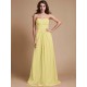 Gorgeous Sweetheart Sleeveless Ruffles Chiffon Long Bridesmaid Dresses