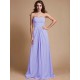 Gorgeous Sweetheart Sleeveless Ruffles Chiffon Long Bridesmaid Dresses