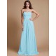 Gorgeous Sweetheart Sleeveless Ruffles Chiffon Long Bridesmaid Dresses