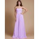 Gorgeous Sweetheart Sleeveless Ruffles Chiffon Long Bridesmaid Dresses