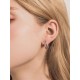Pretty Metal With Rhinestone Earrings