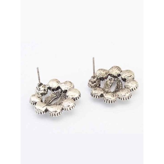 Occident Metallic Personality Hyperbolic Lips Stud Hot Sale Earrings