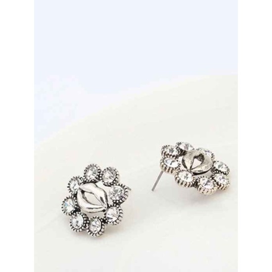 Occident Metallic Personality Hyperbolic Lips Stud Hot Sale Earrings