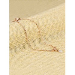 Fancy Titanium With Rhinestone Anklets