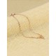Fancy Titanium With Rhinestone Anklets