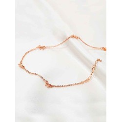 Charming Titanium With Bowknot Anklets