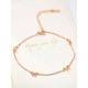 Charming Titanium With Bowknot Anklets