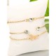 Extraordinary Alloy With Rhinestone Bracelets(3 Pieces)