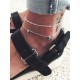 Luxurious Rhinestone Alloy Anklets/Bracelets(2 Pieces)
