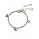 Luxurious Rhinestone Alloy Anklets/Bracelets(2 Pieces)