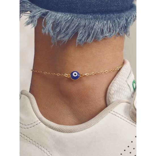 Stunning Eye Alloy Anklets