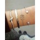 Fineness Alloy Bracelets(4 Pieces)