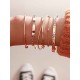 Elegant Alloy Bracelets(5 Pieces)