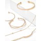 Elegant Alloy Bracelets(5 Pieces)
