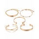 Elegant Alloy Bracelets(5 Pieces)