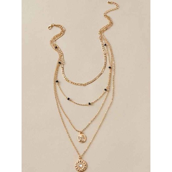 Glamorous With Rhinestone Alloy Necklaces
