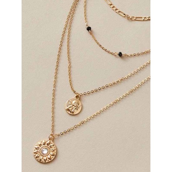 Glamorous With Rhinestone Alloy Necklaces