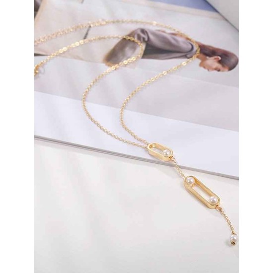 Fascinating Alloy With Imitation Pearl Necklaces