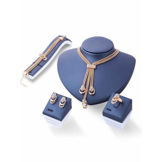 Fashion Rhinestone Ladies's Hot Sale Jewelry Set