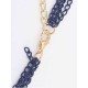 Occident Trendy Retro Metallic Collision color Hot Sale Necklace