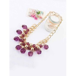 Occident Bohemia Dimensional geometry Hot Sale Necklace