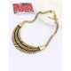 Occident Hyperbolic Personality Semi-arc alloy Hot Sale Necklace