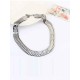 Occident Personality Metallic thick chains Short Hot Sale Necklace