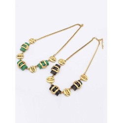 Occident Personality Metallic Hyperbolic Geometry Hot Sale Necklace